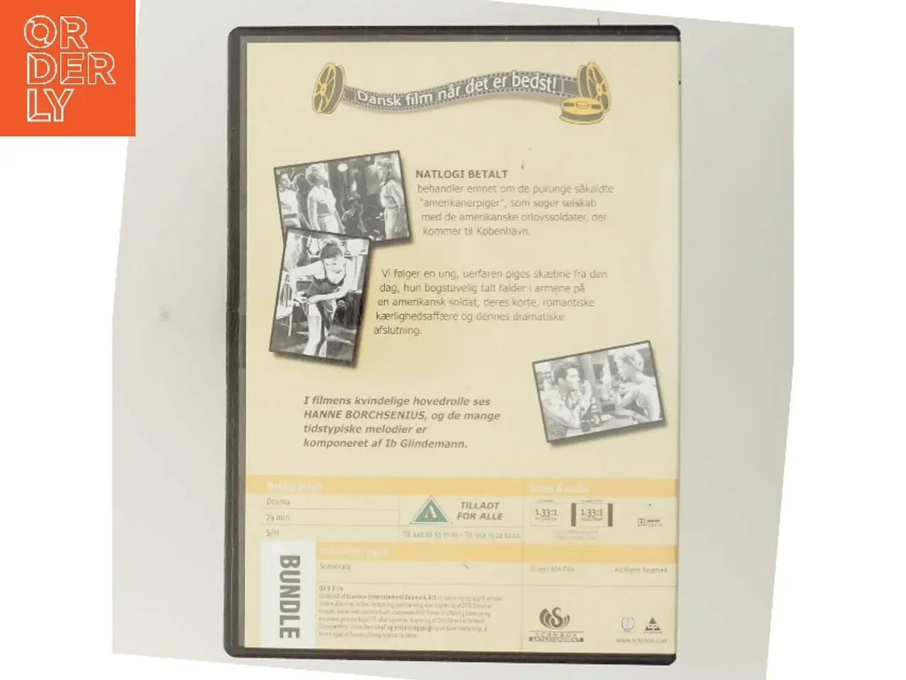 Billede 3 - Natlogi Betalt med Hanne Borchsenius (DVD)