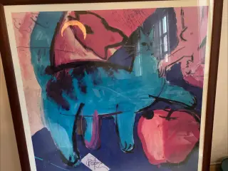 Michael Leu plakat i ramme