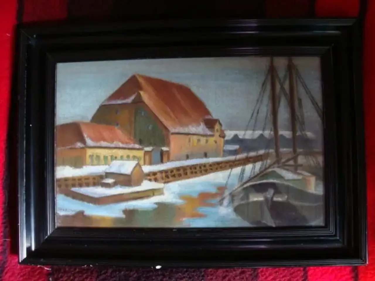 Billede 2 - Københavner motiv oliekridt