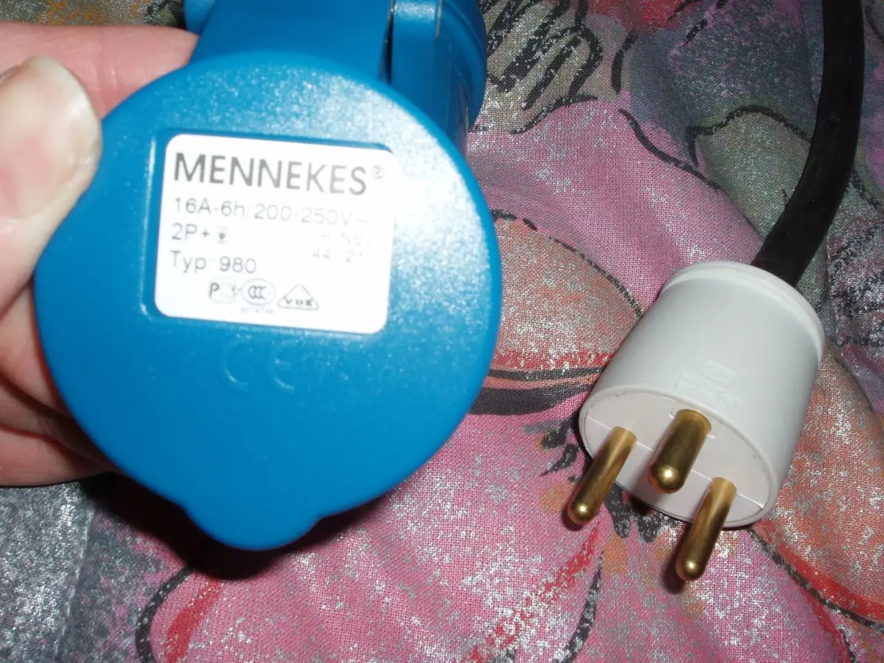 Billede 3 - CEE-kabel. Fejlkøb. Aldrig brugt