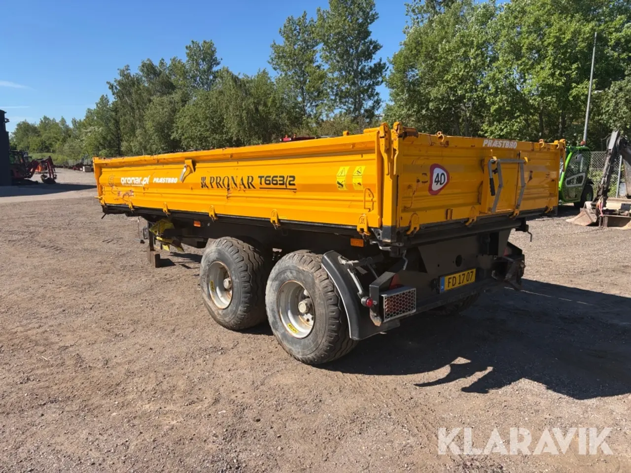Billede 3 - Tipvogn Pronar T663/2