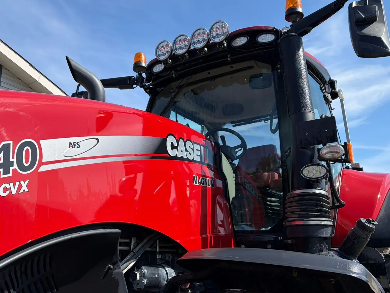 Billede 14 - Case IH MAGNUM 340 CVX med frontlift. Gård traktor