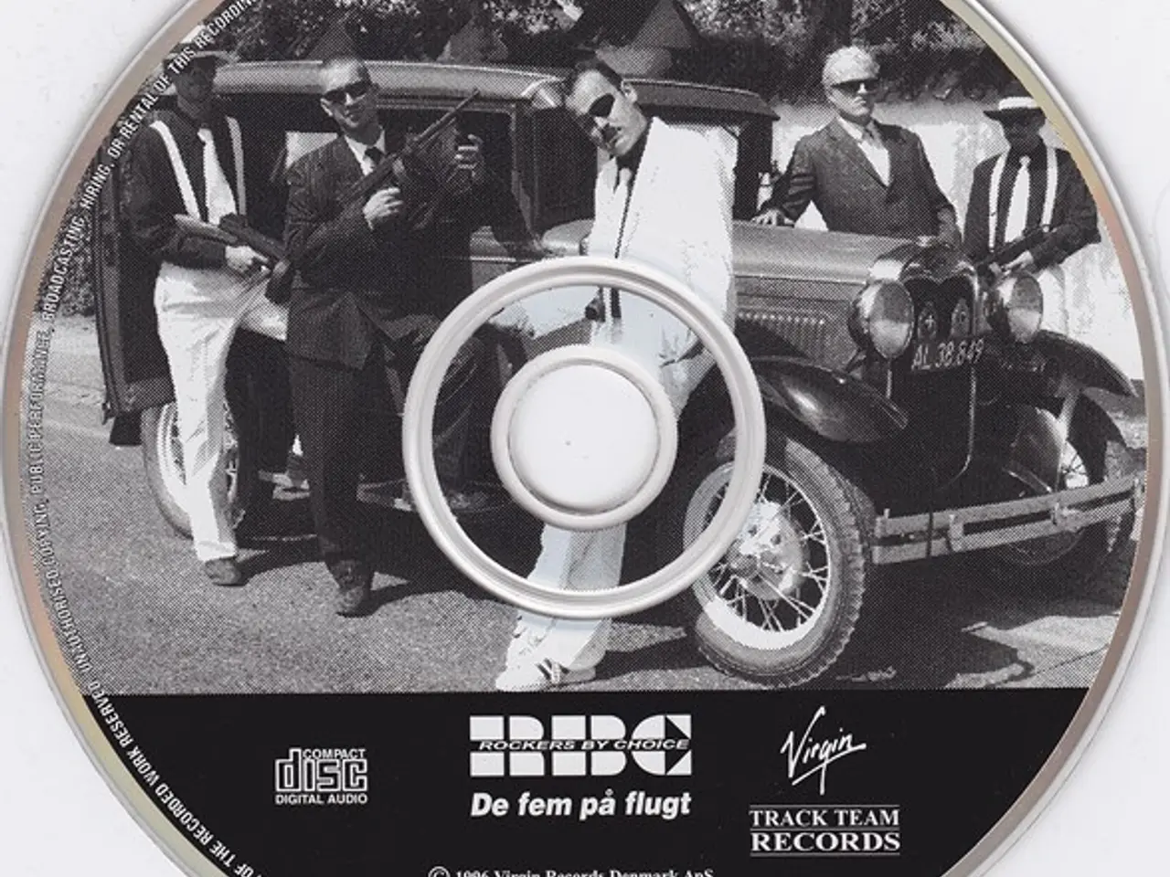 Billede 3 - Rockers By Choice – De Fem På Flugt – CD