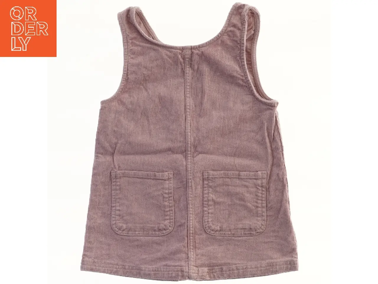 Billede 2 - Kjole i rosafløjl fra H&M (str. 98)