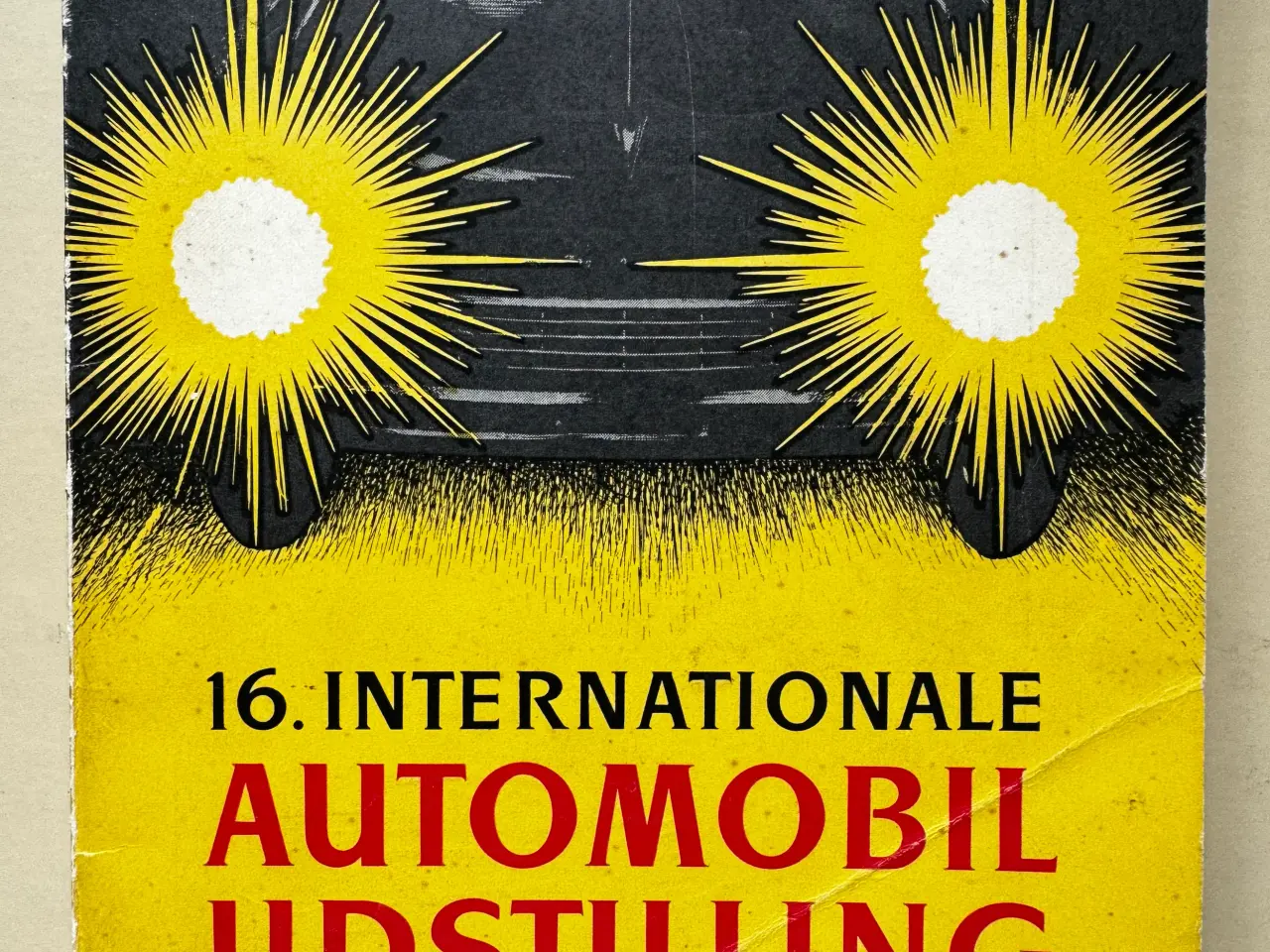Billede 1 - 16. Int.  AUTOMOBILUDSTILLING i FORUM 1958