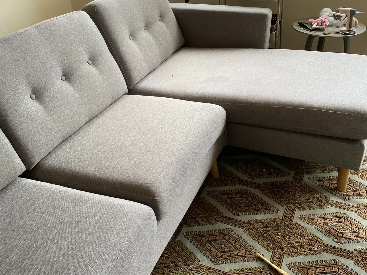 Billede 1 - Sofa med chaiselong