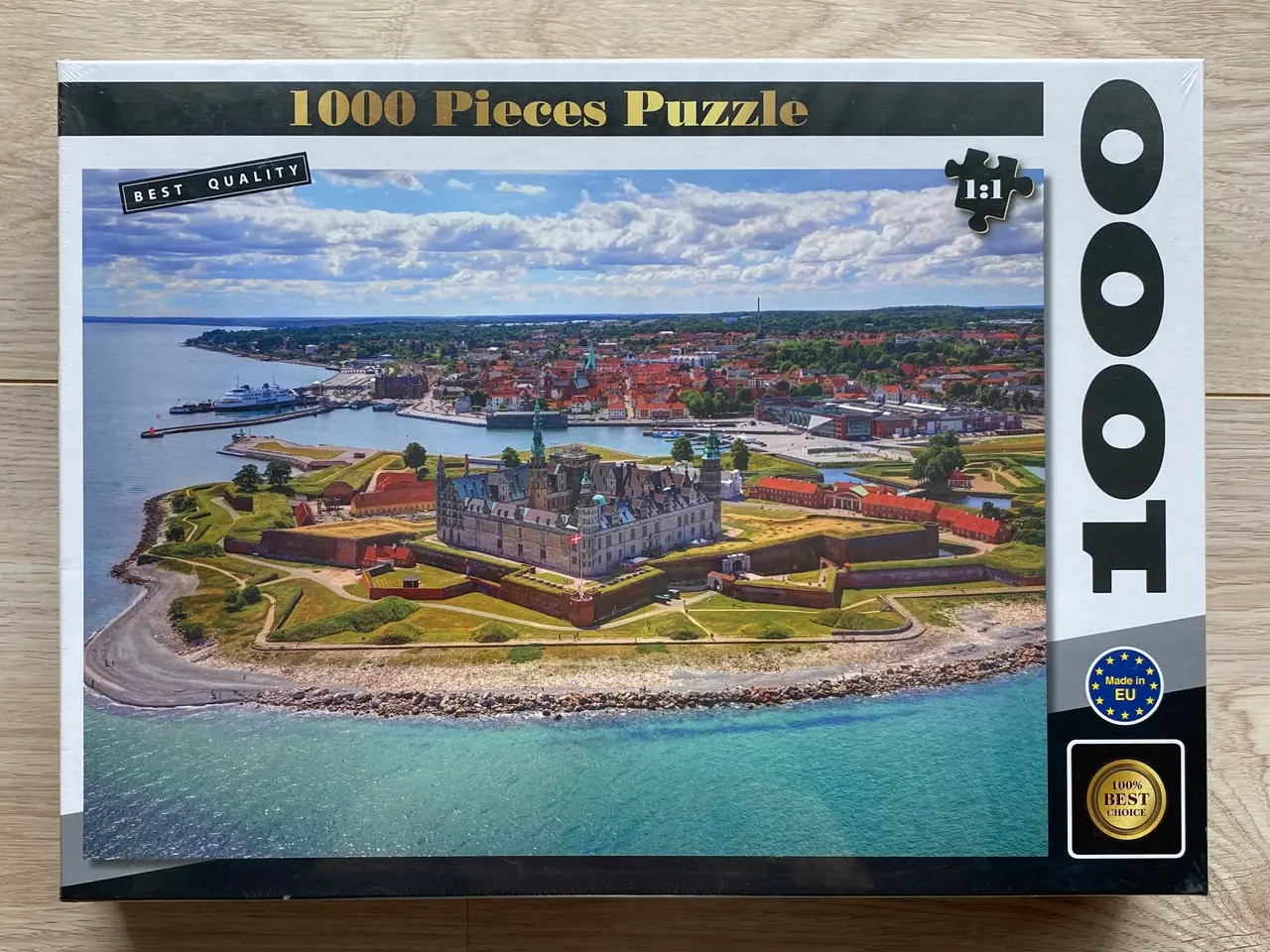 Billede 1 - (NY) Kronborg Slot, Helsingør 1000 brikker