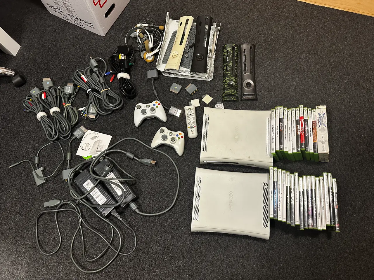 Billede 1 - Xbox 360 pakke med 28 spil