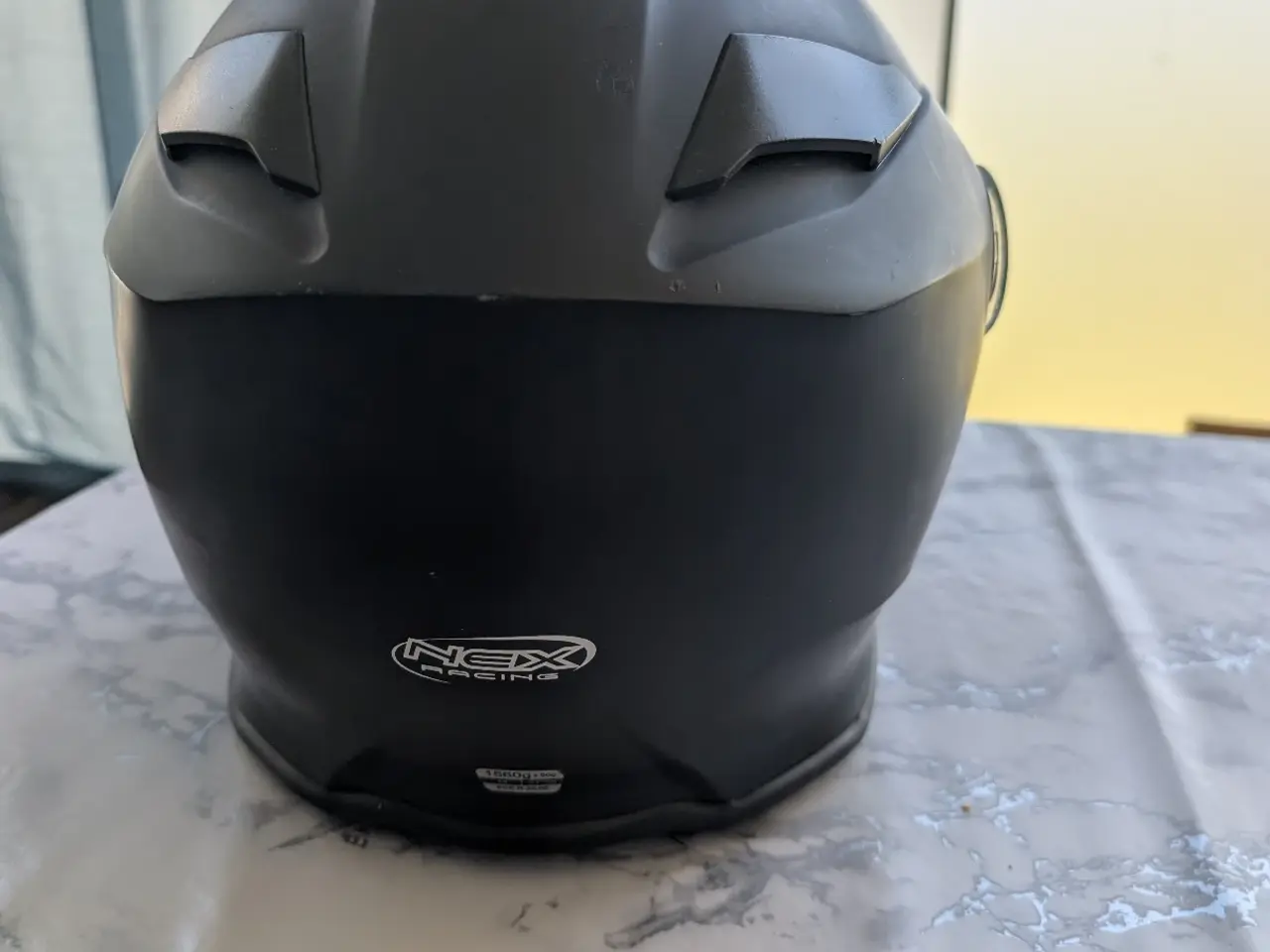 Billede 4 - Motorcykel hjelm flip-up m. Intercom og solbrille