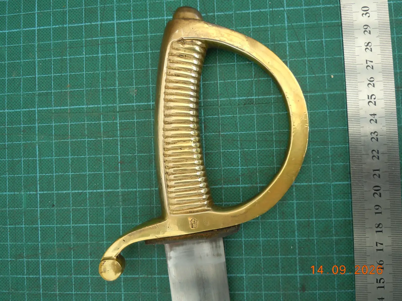 Billede 3 - Fodfolkssabel, Sabre Briquet, Livgardesabel 1854.