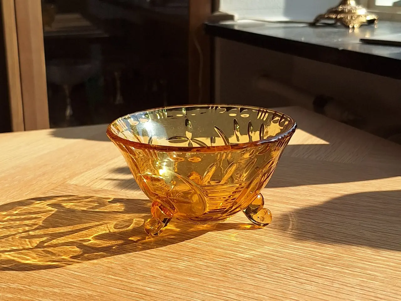 Billede 1 - Skål i presset glas
