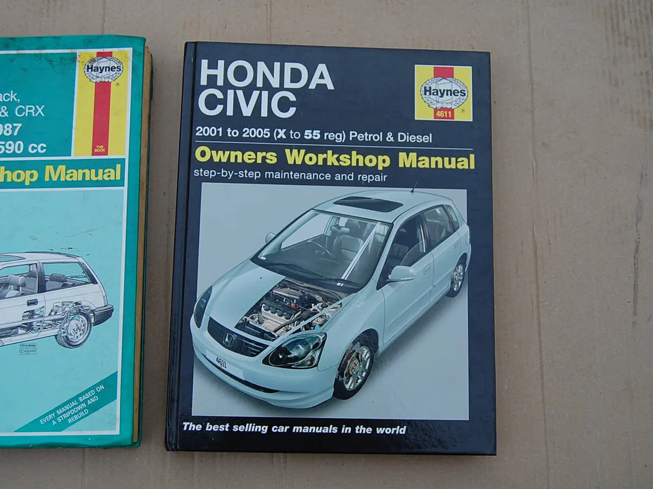 Billede 3 - Honda Civic værkstedsbøger