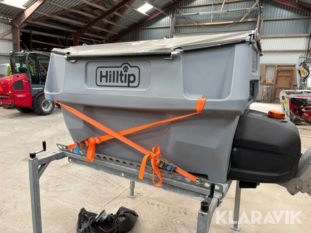 Billede 6 - Salt-/sandspreder Hilltip IceStriker 550