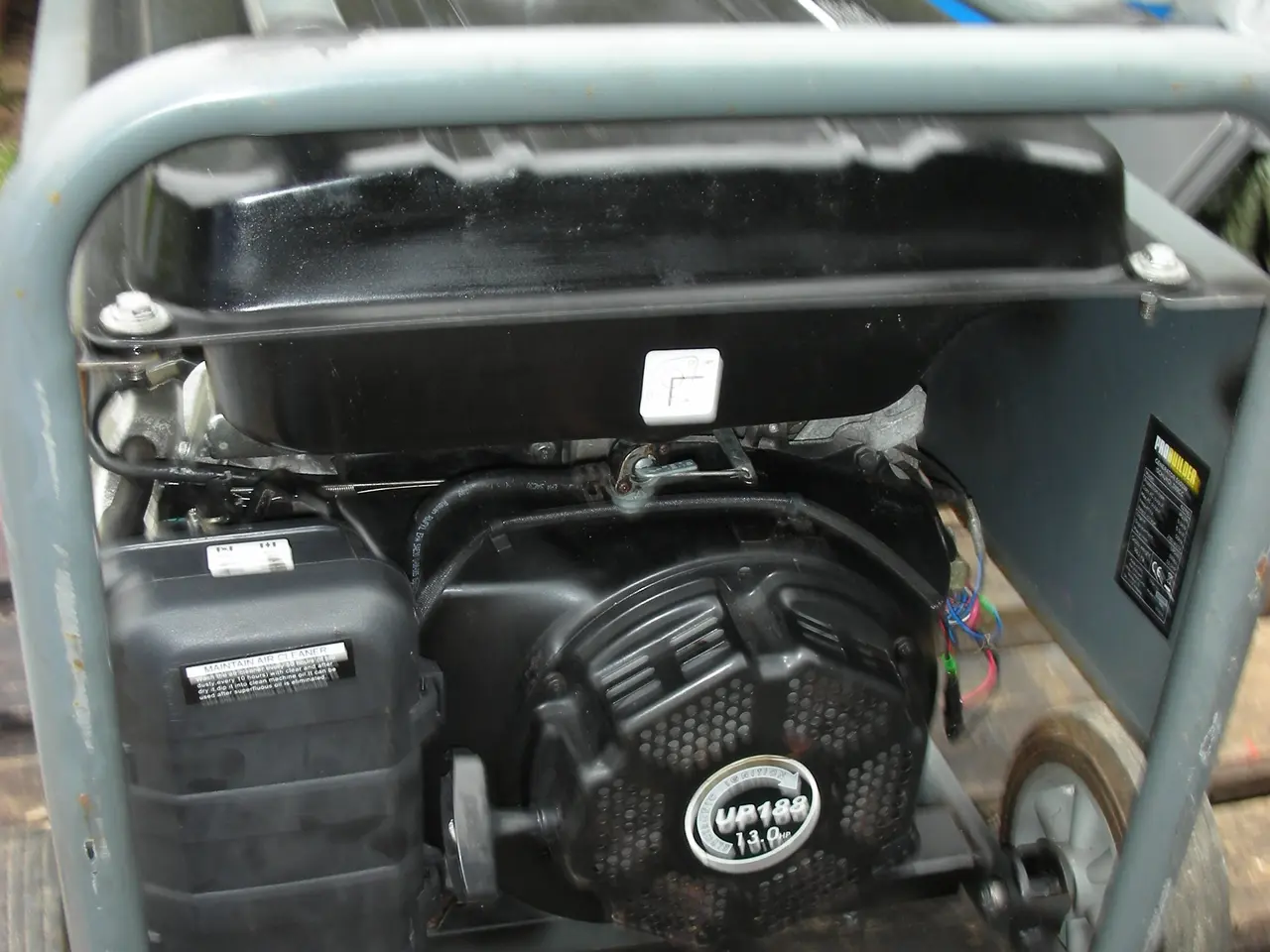 Billede 3 - 13hk Generator. 230/400/12v.
