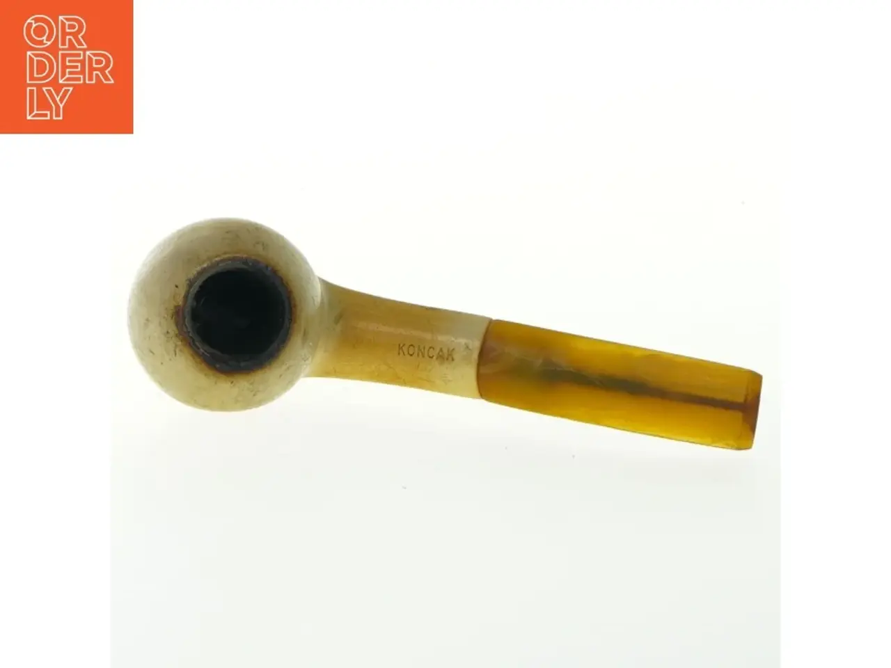 Billede 4 - Meerschaum pibe med etui (str. 17 cm)