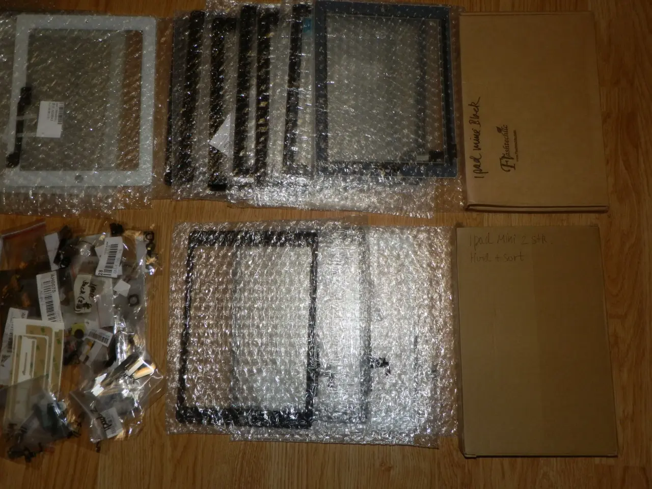 Billede 6 - Lot m. to iPad og 19 Glas Digitizer + div. dele