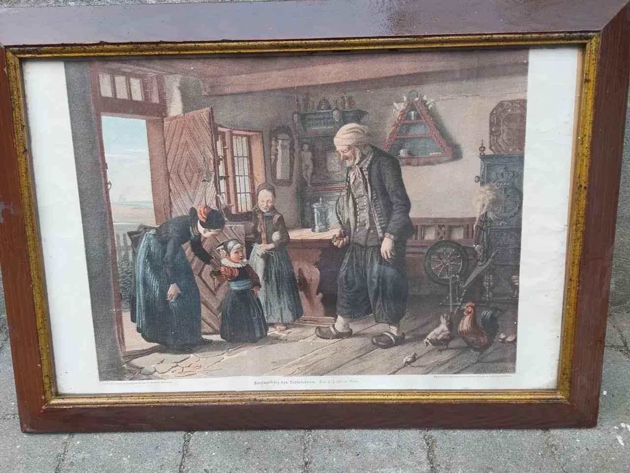 Billede 2 - Plakat i ramme 67 x 47 cm 