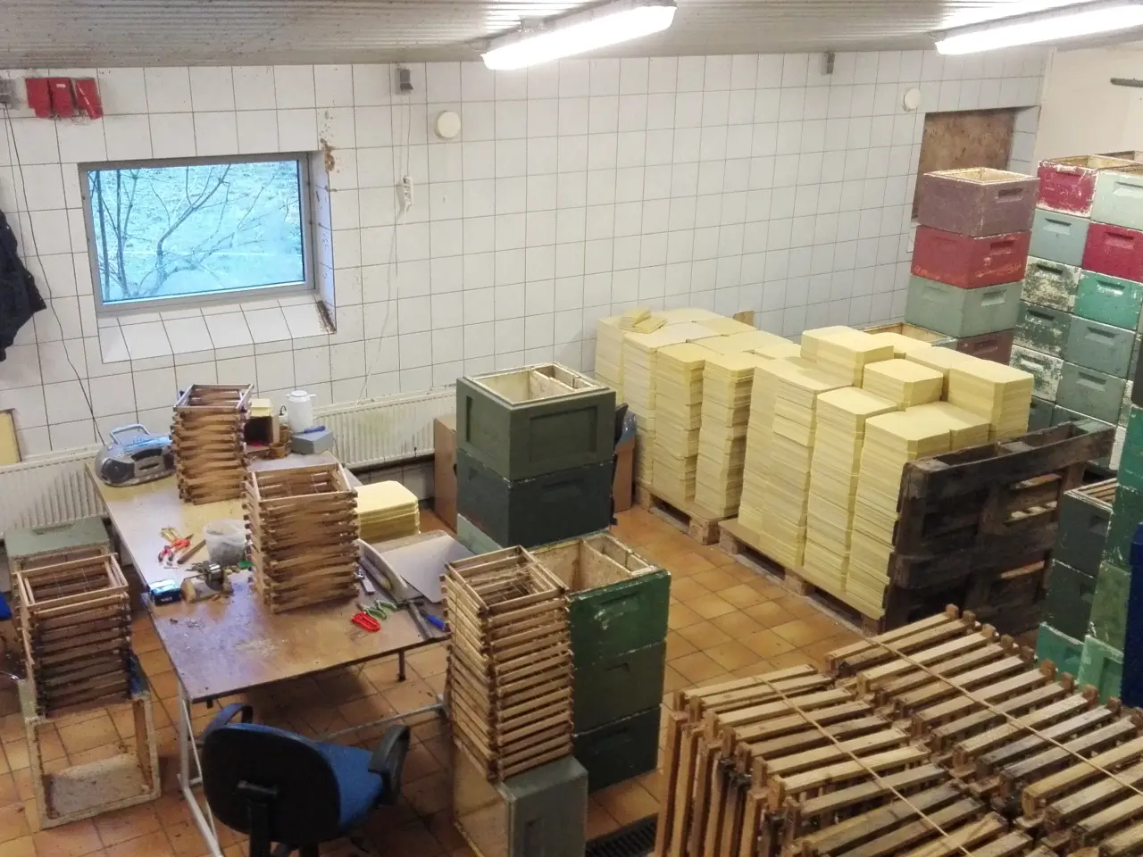 Billede 1 - Voksafsmeltning og Rammevask