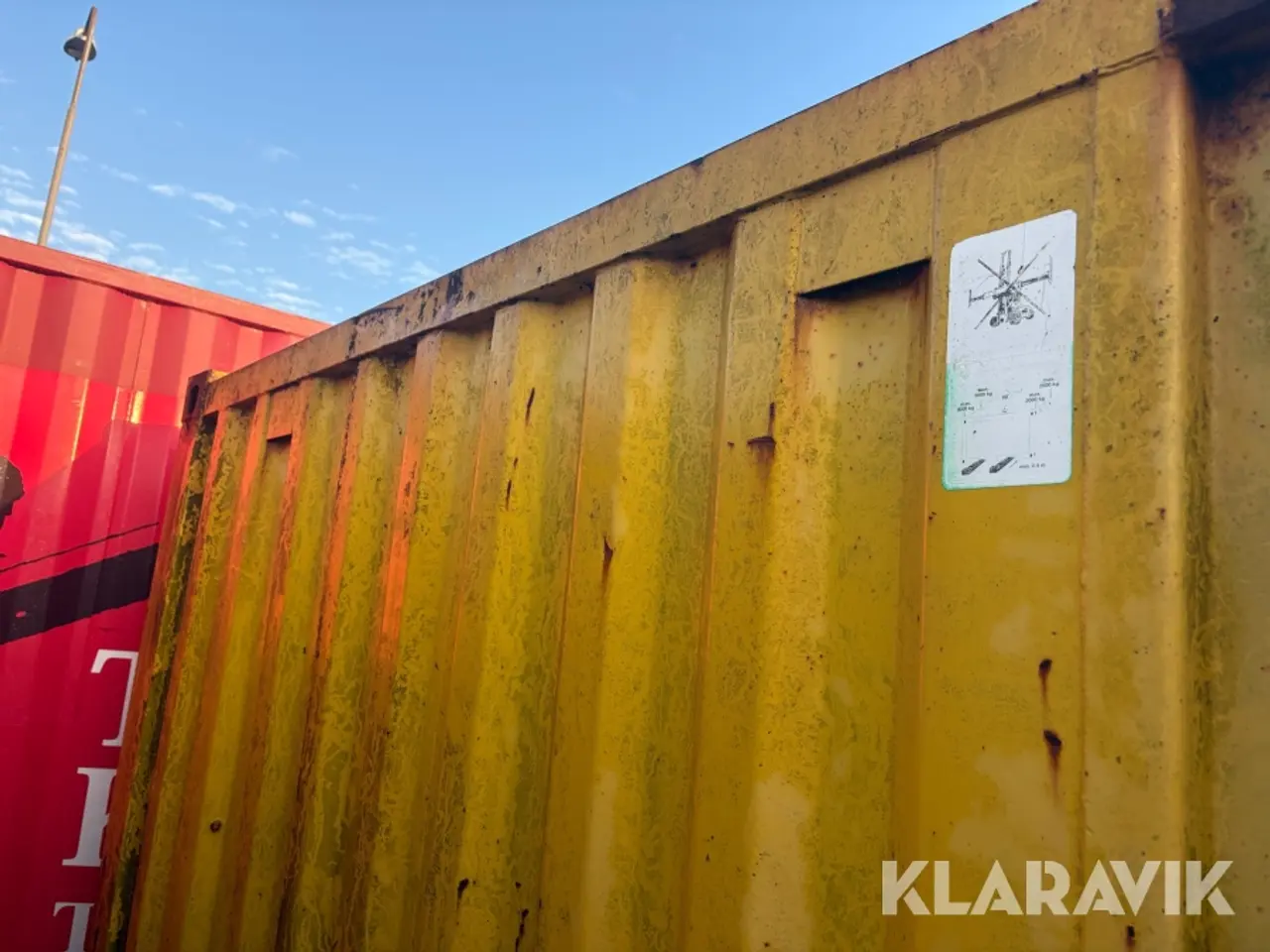 Billede 8 - Skibscontainer CTX container - 8 fods