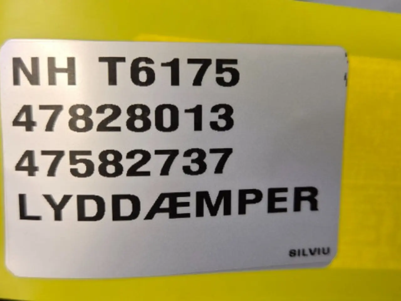 Billede 18 - New Holland T6.175 Lyddæmper 47828013