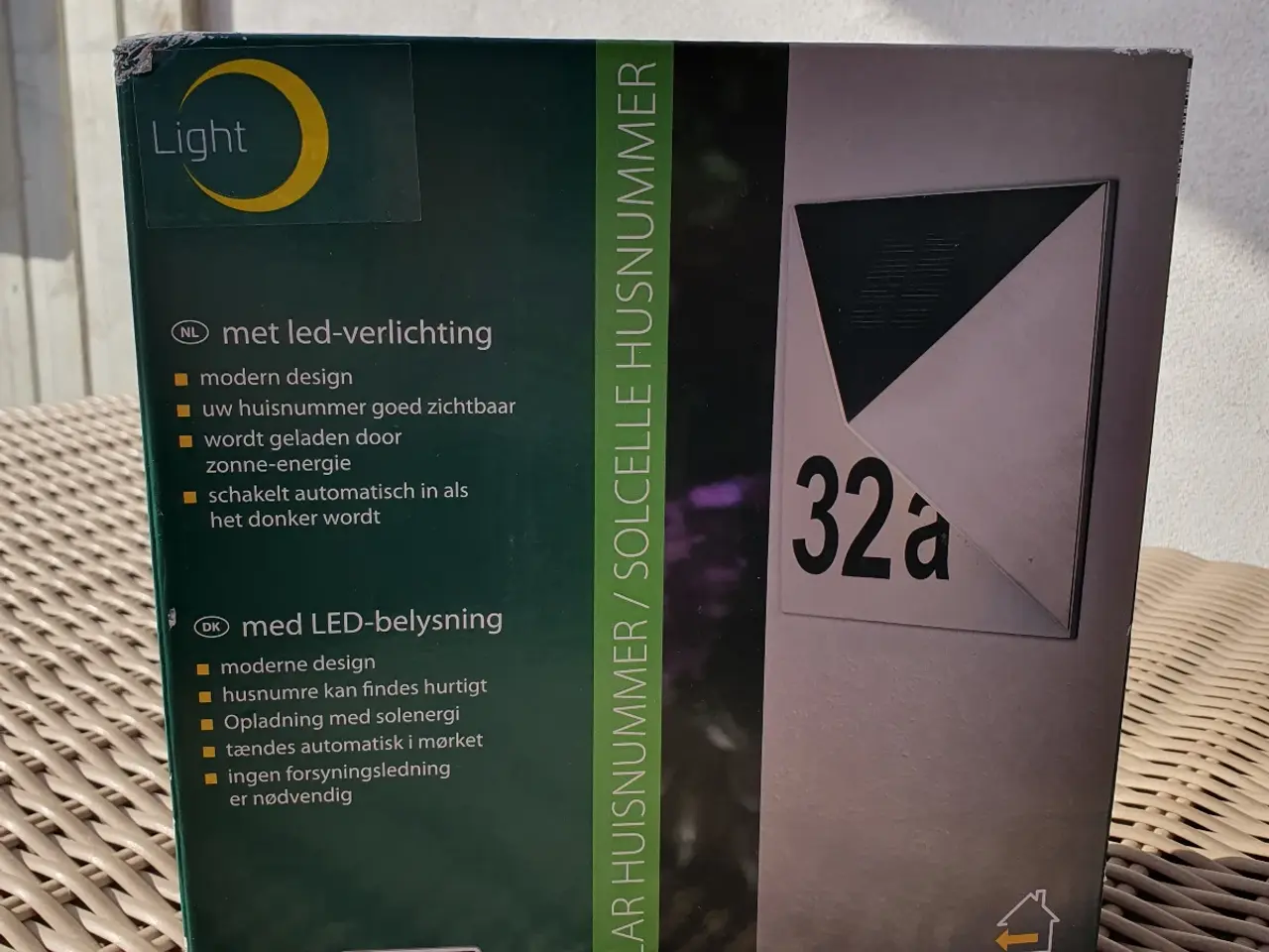 Billede 3 - Husnummer-lampe med LED