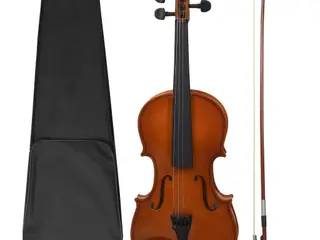 Violinsæt 4/4 med bue, hagestøtte og taske
