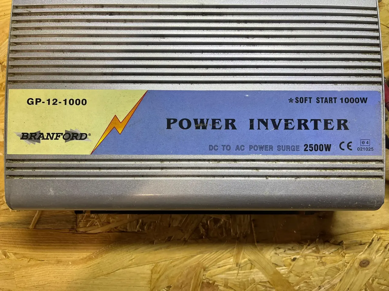 Billede 2 - Brantford GP-12-1000 Power Inverter 1000W
