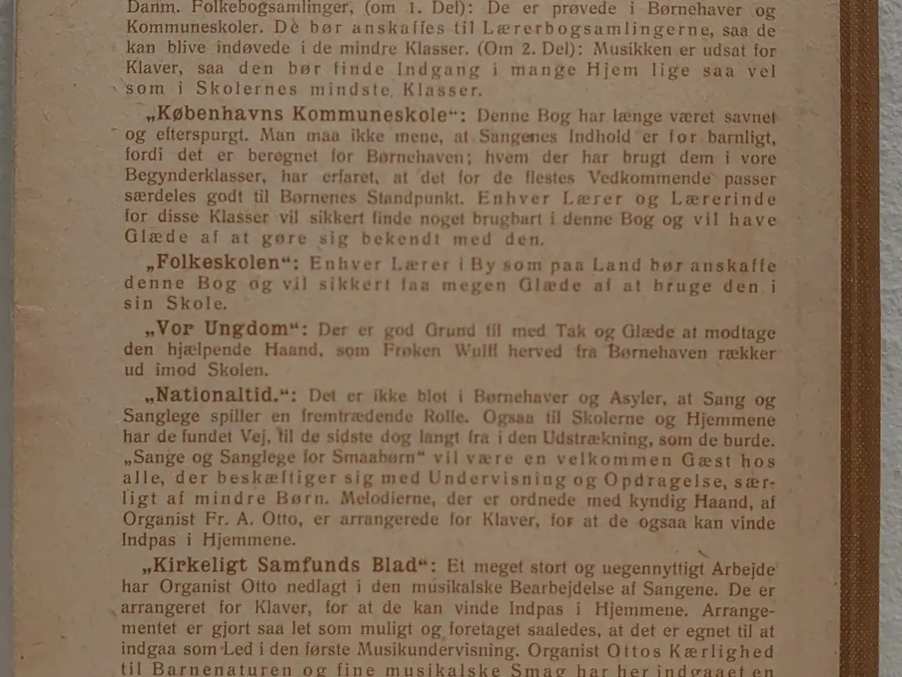 Billede 2 - Anna Wulff: Sange og Sanglege for Smaabørn. 1922