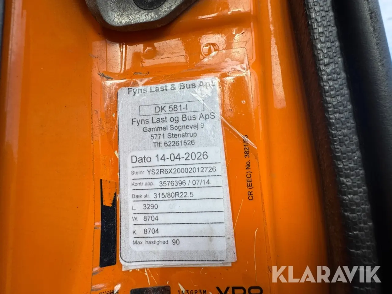 Billede 10 - Lastbil med kran Scania R 340, 6X2/4 Container