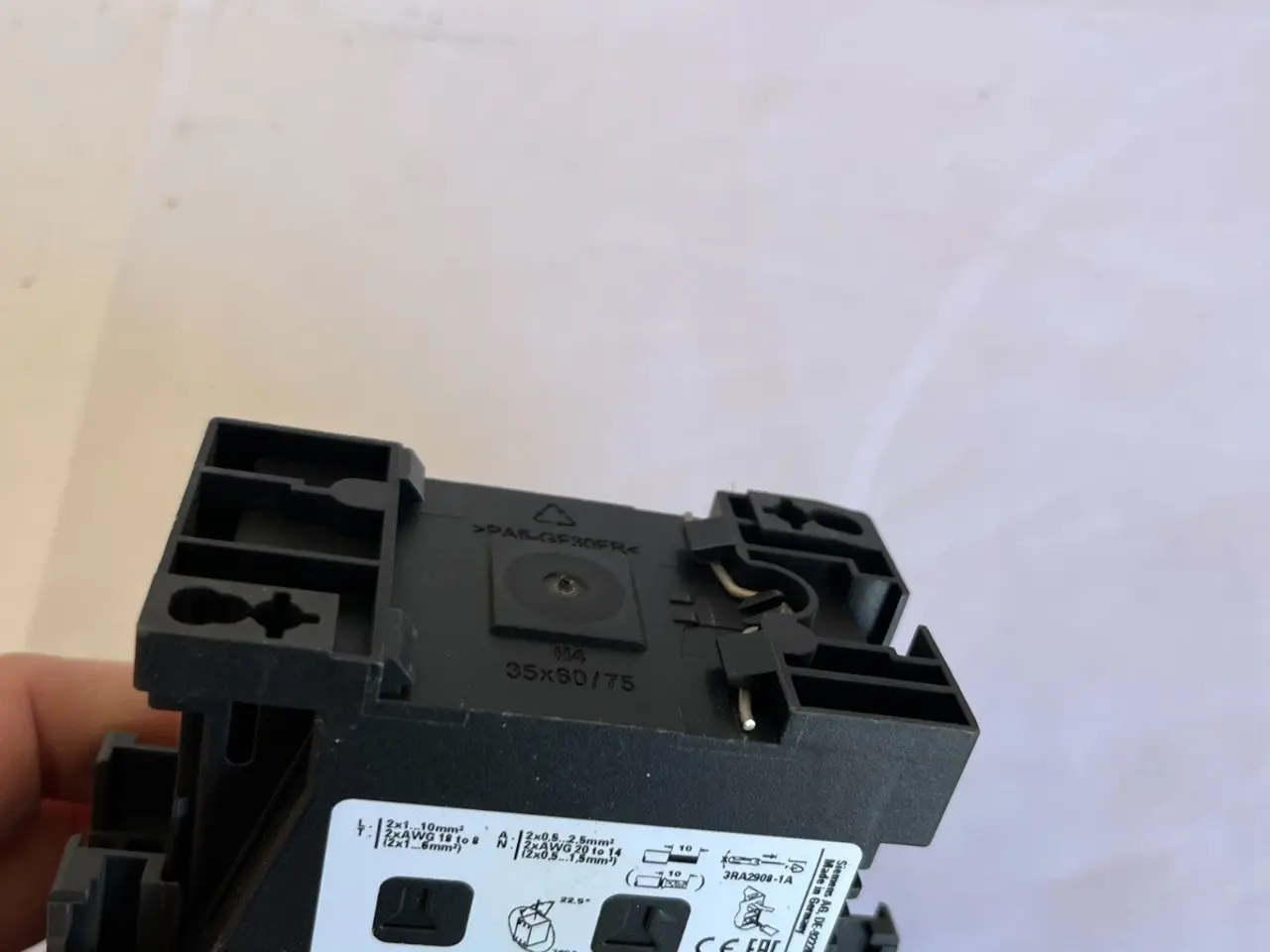 Billede 7 - Siemens 3RT2026-2FB40 SIRIUS kontaktor 3-pole 25A