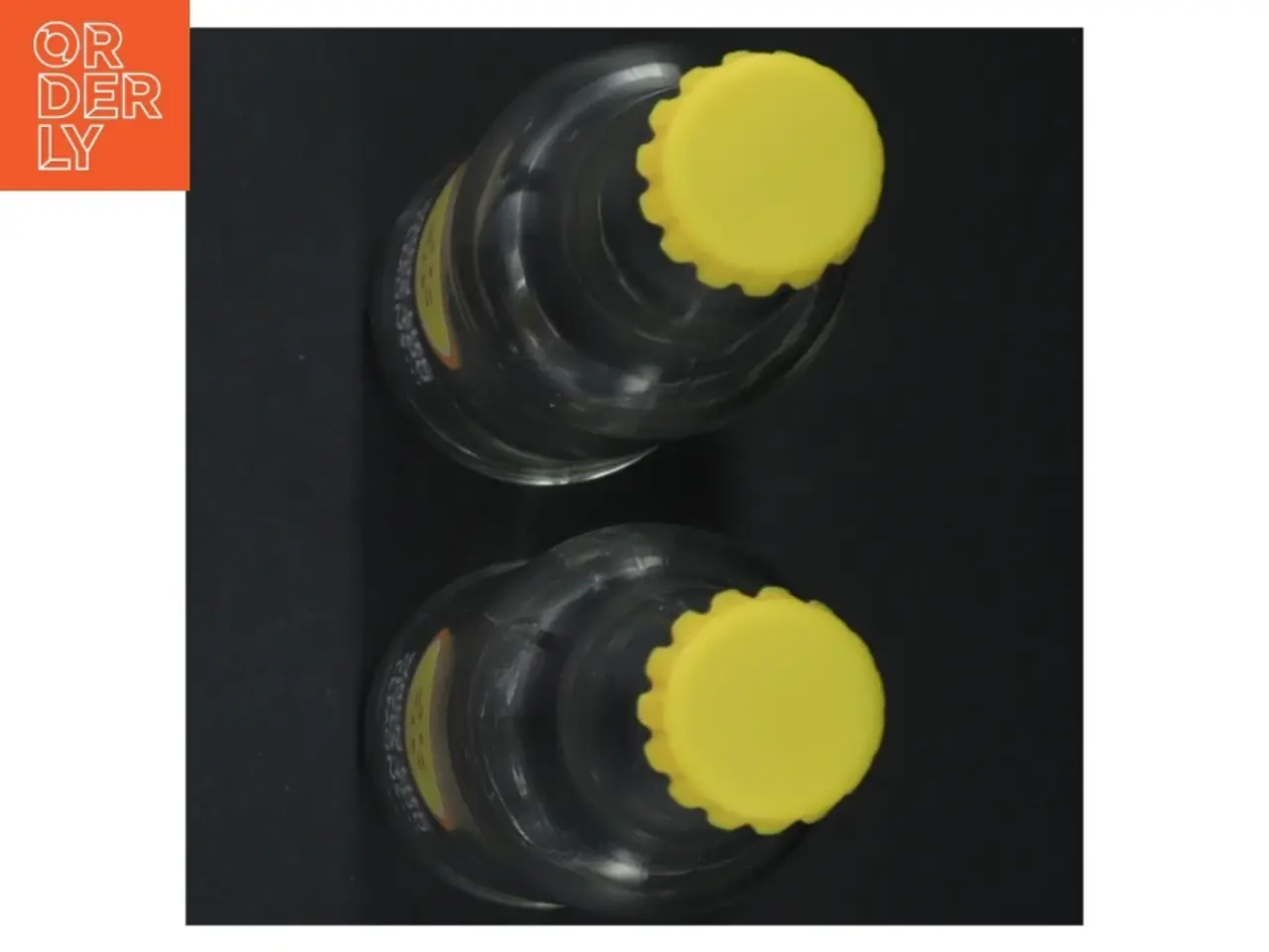 Billede 4 - Dekorative citronsodavandsflasker med tekst (str. 23 x 6 cm)