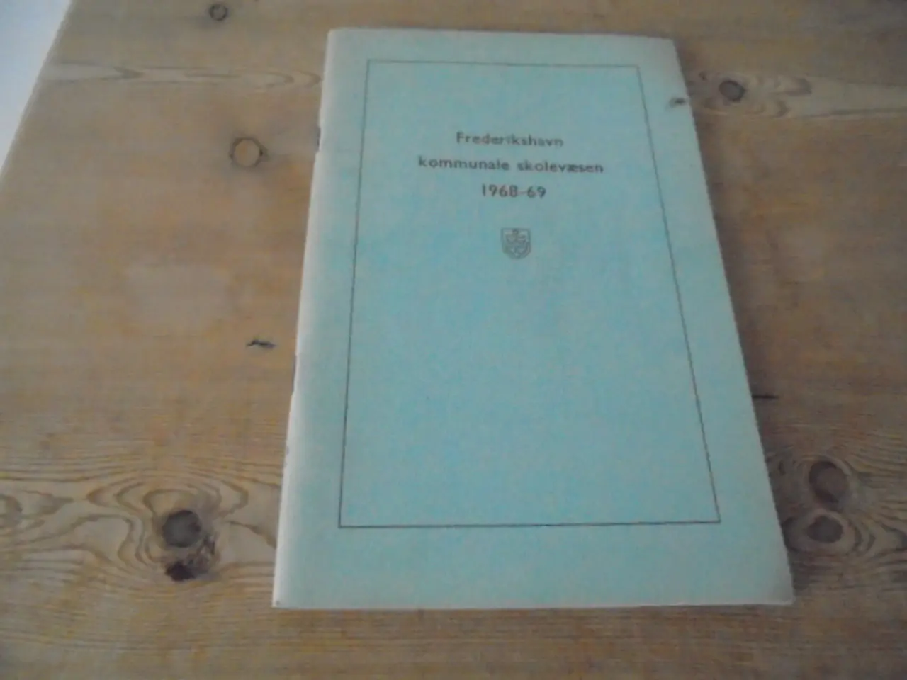 Billede 1 - Frederikshavn kommunale skolevæsen 1968-69