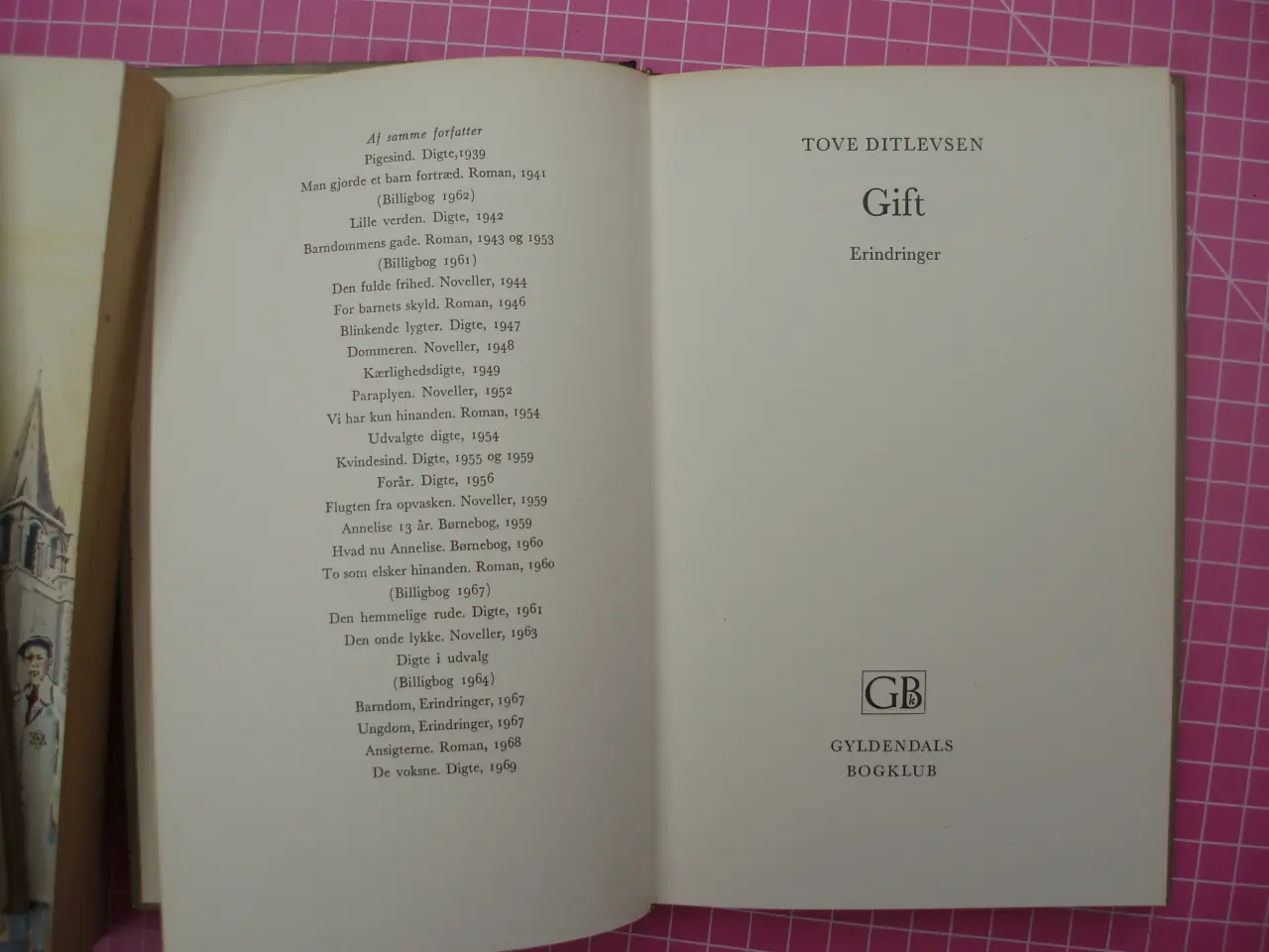 Billede 2 - Gift, erindringer af Tove Ditlevsen