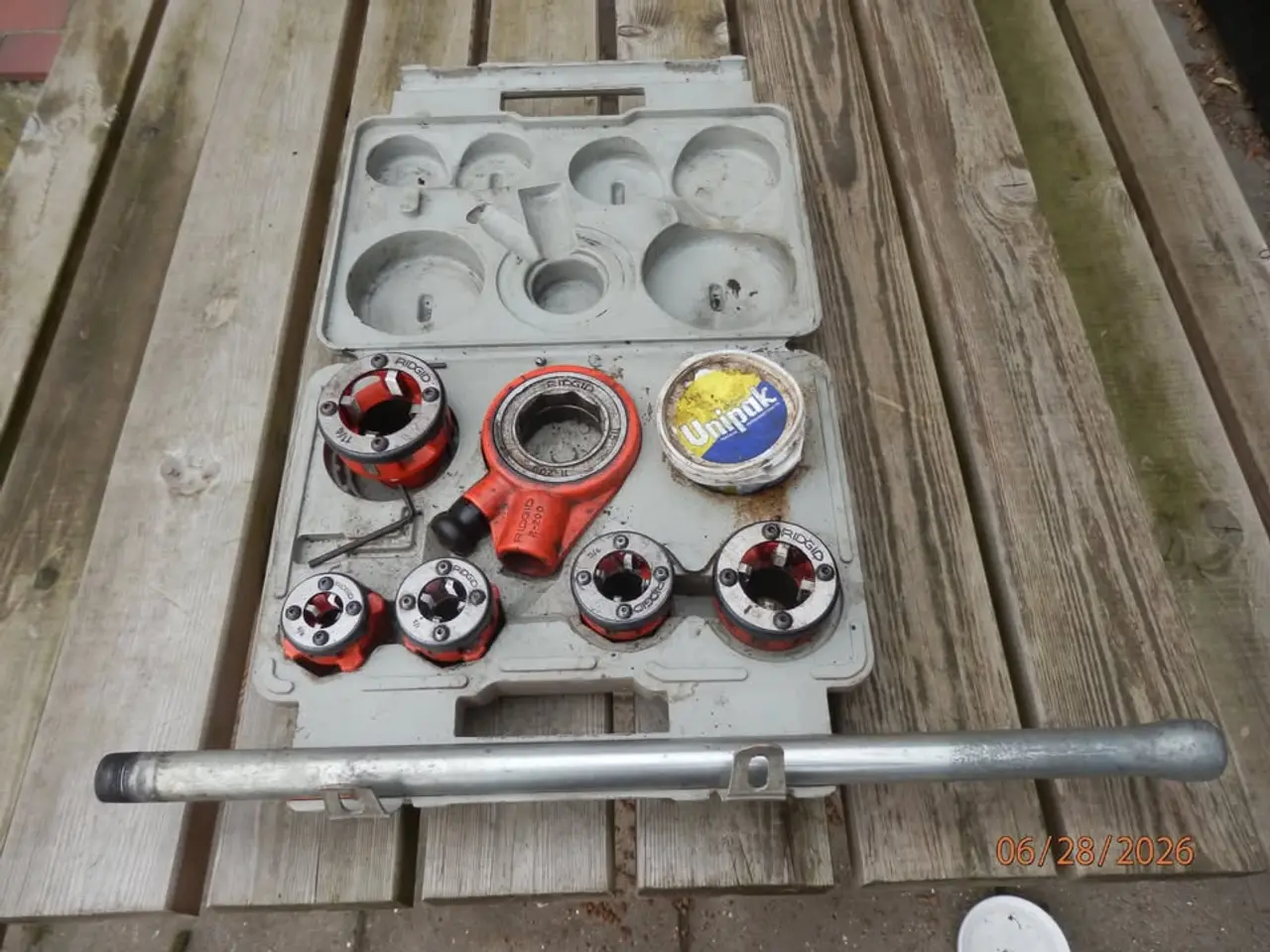 Billede 1 - Ridgid Gevindskærersæt 1300 Kr.