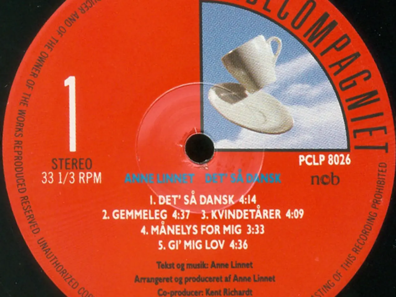 Billede 5 - LP, Anne Linnet x8
