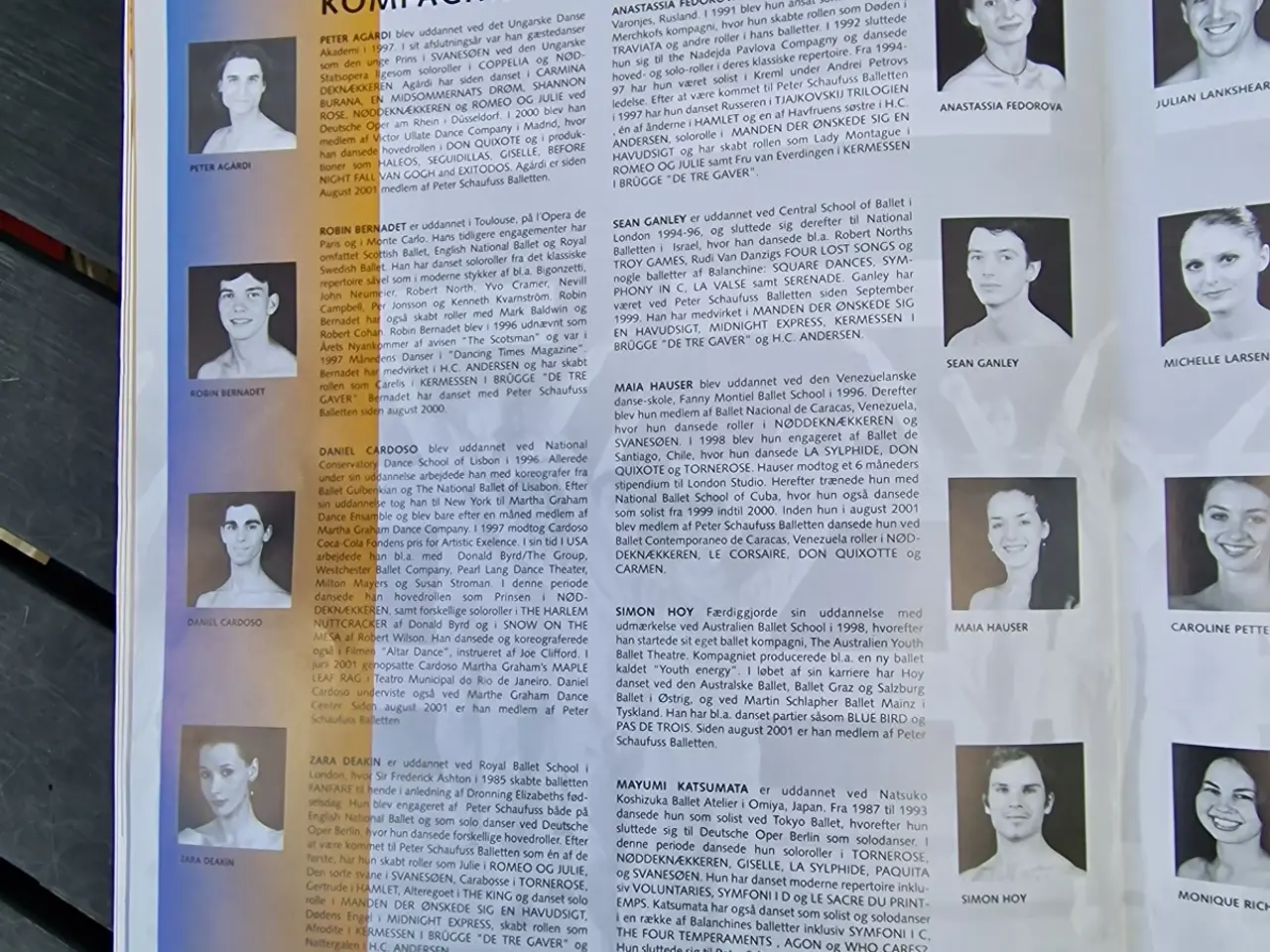 Billede 6 - Peter Schaufuss balletten program fra 2001