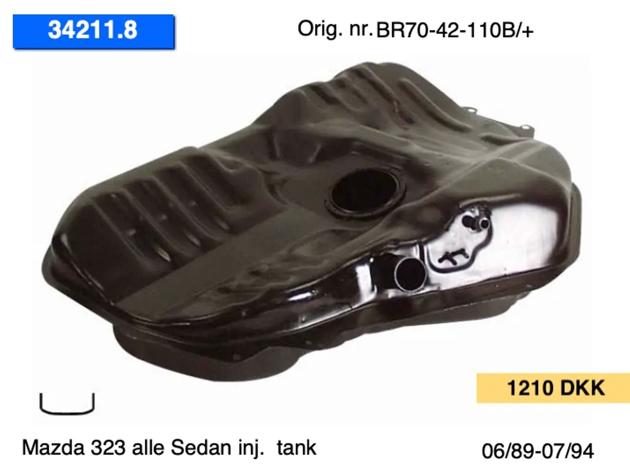 Billede 6 - Mazda 323 BG-BA (89-98) tanke