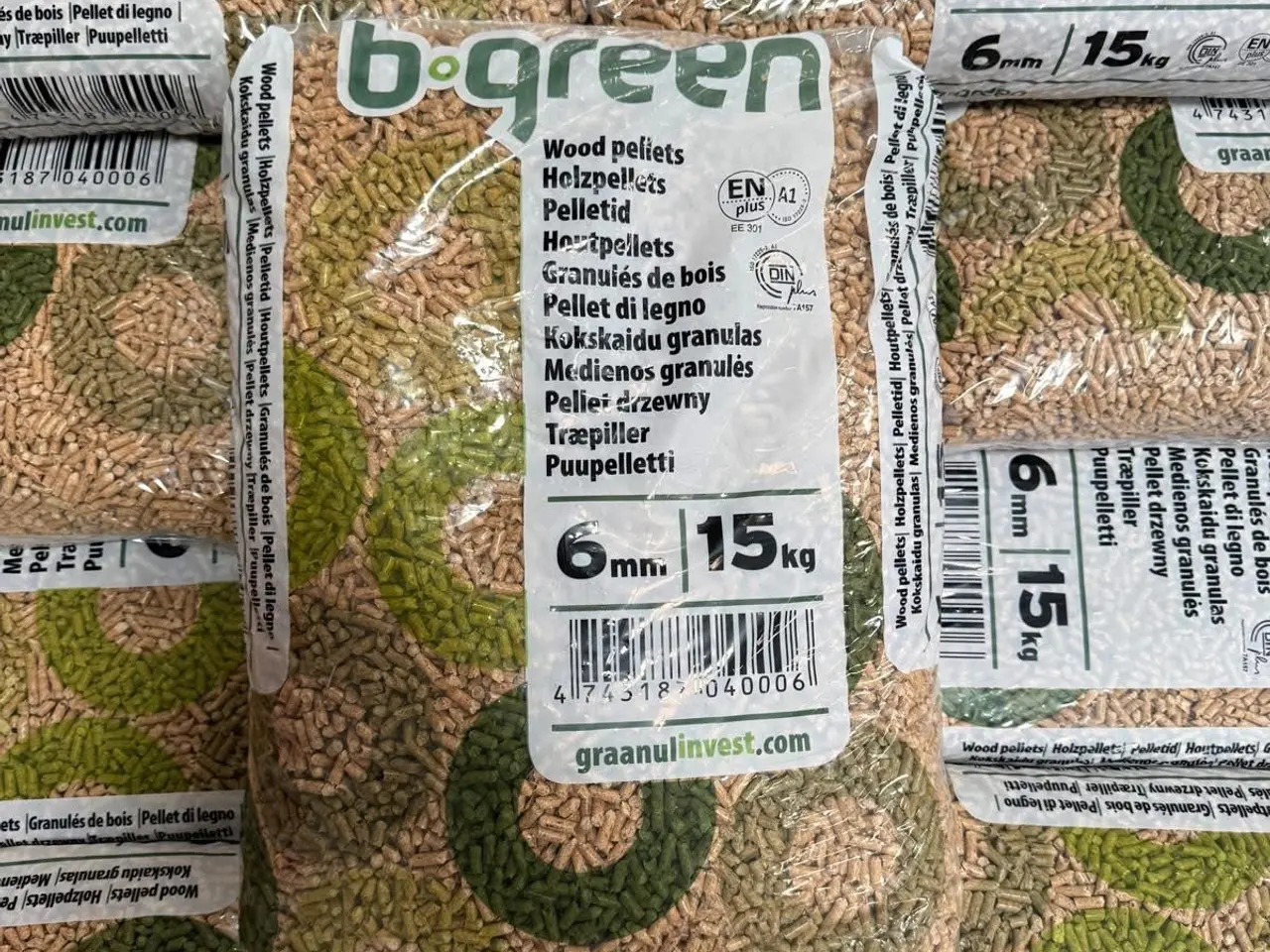 Billede 4 - Træpiller 6 mm god kvalitet