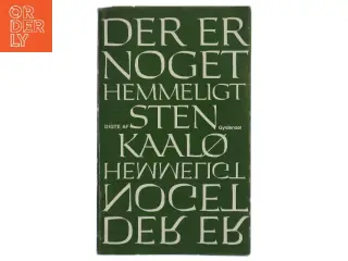 Sten Kaalø: Der er noget hemmeligt