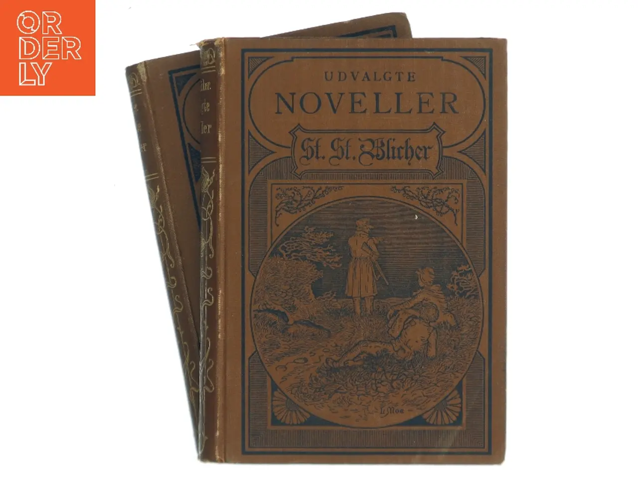 Billede 1 - Udvalgte Noveller. Første Bind af St. St. Blicher (Bog)