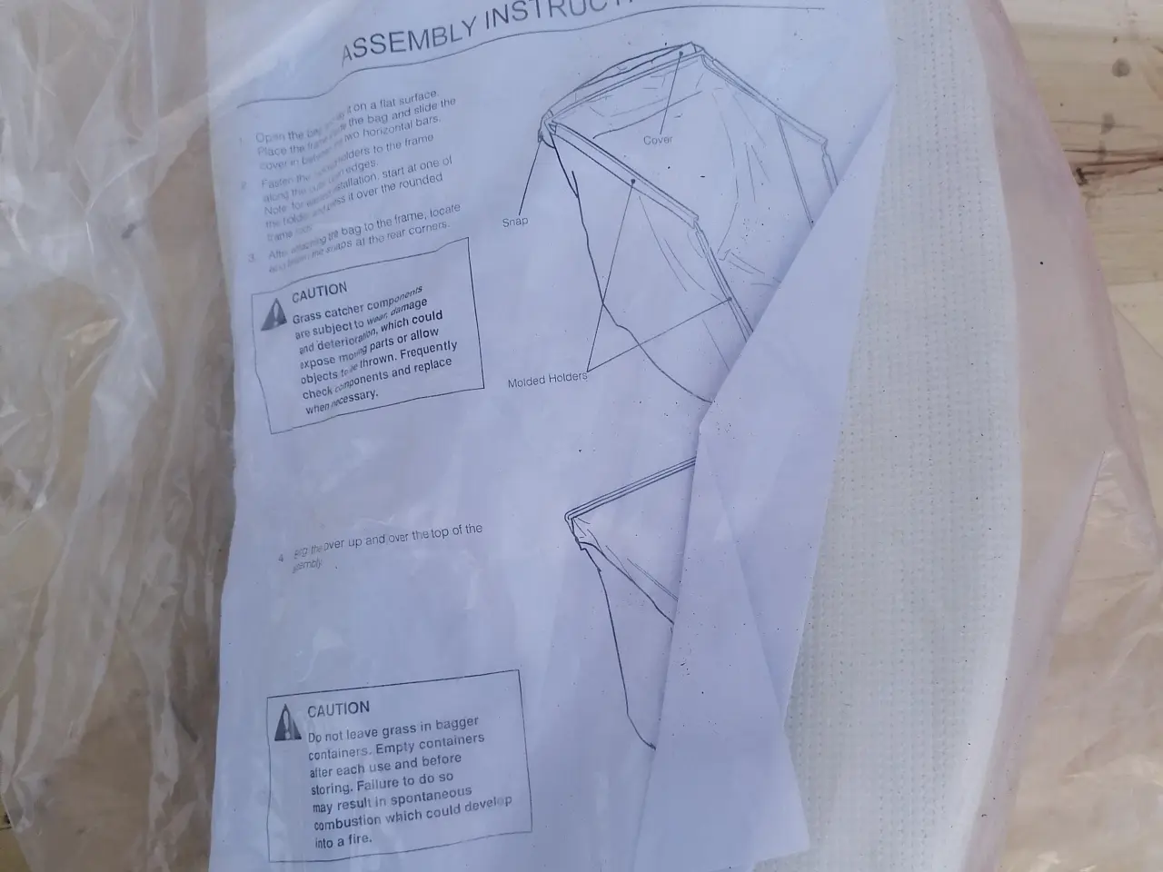 Billede 6 - Opsamler til Husqvarna DT22 Vertikalskærer