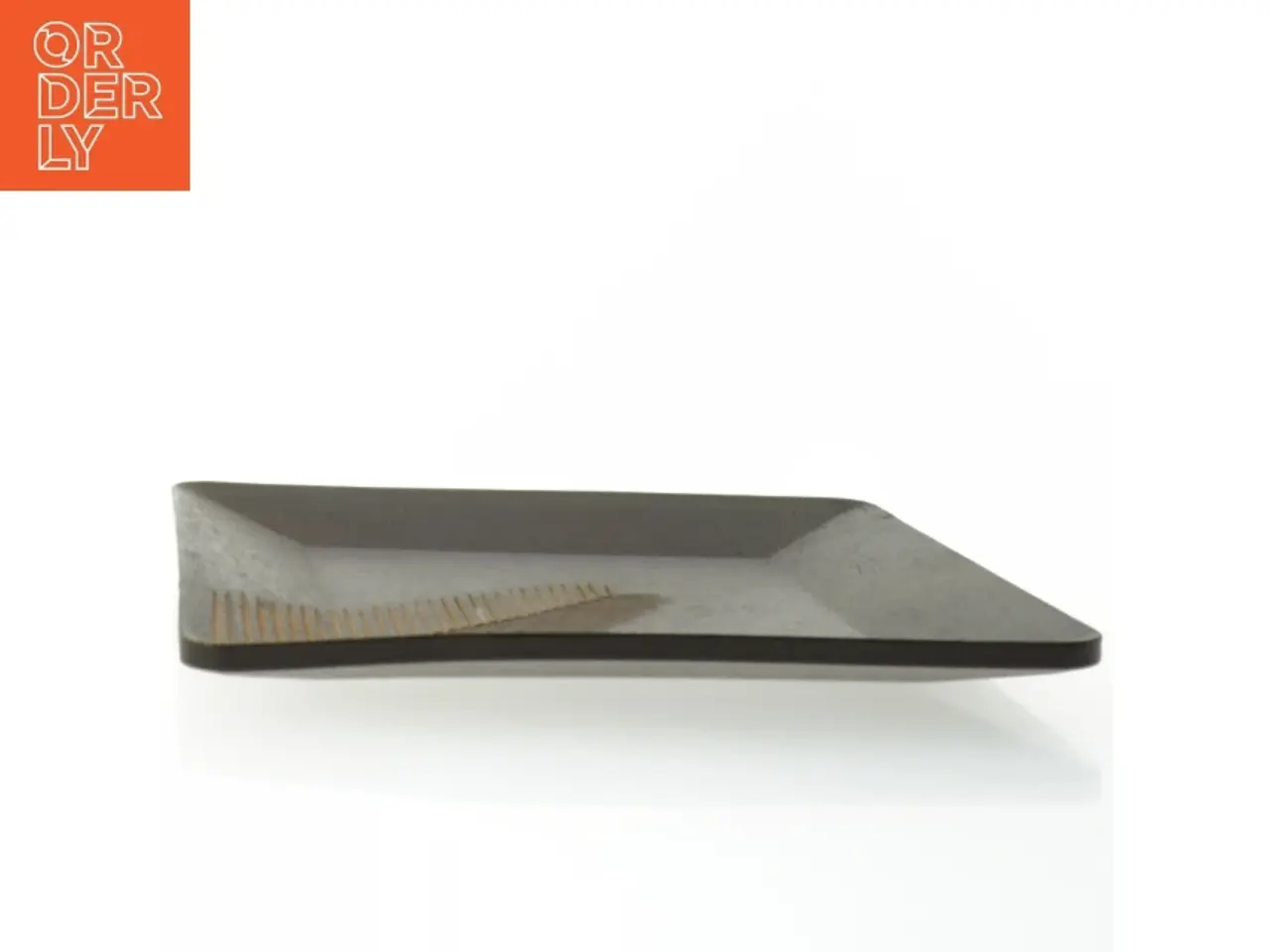 Billede 3 - Udskåret Træ fad (str. 21 x 21 cm)