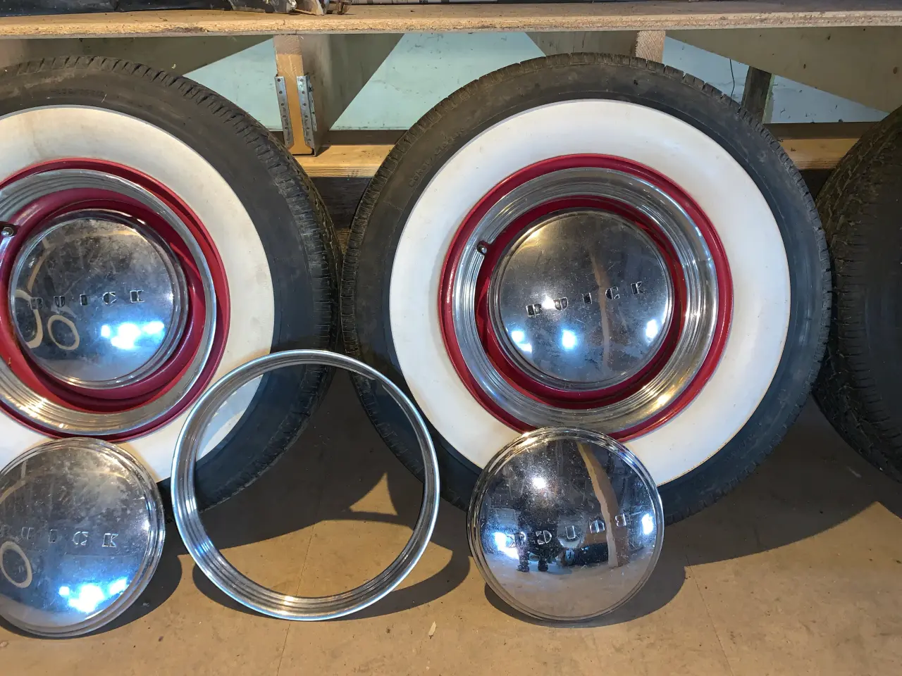 Billede 5 - 1957 Buick nye fælge og dæk 