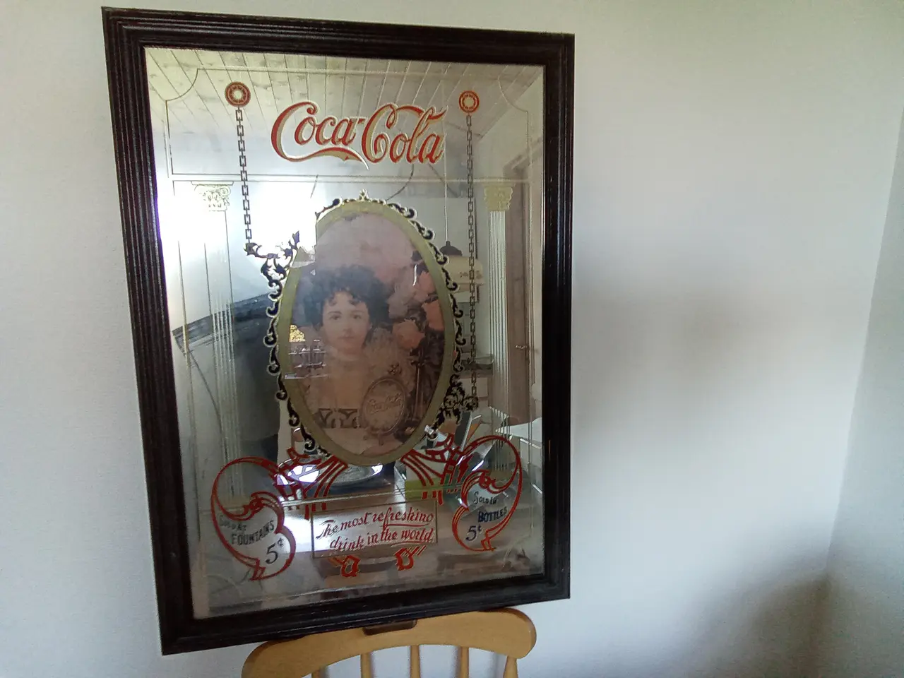 Billede 1 - Coca Cola spejl