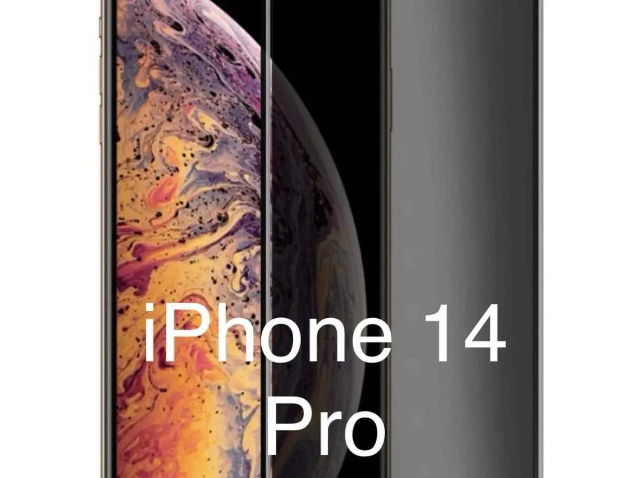 Billede 1 - Panserglas iPhone 14 Pro anti-spy (privacy)