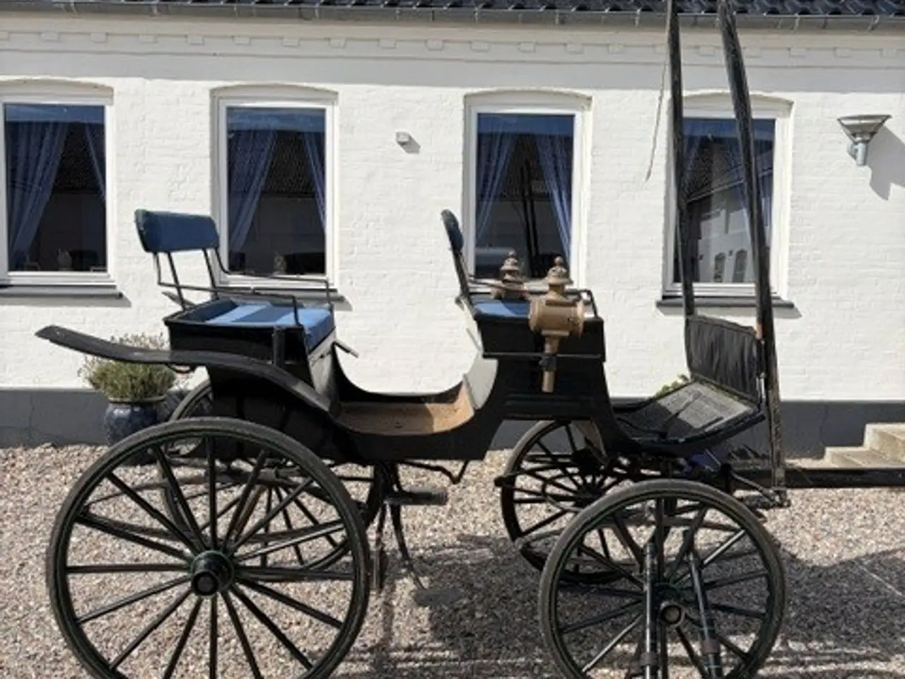 Billede 1 - FLOT ældre hestevogn