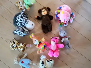 Flotte bamser o.lign. til baby og mindre børn
