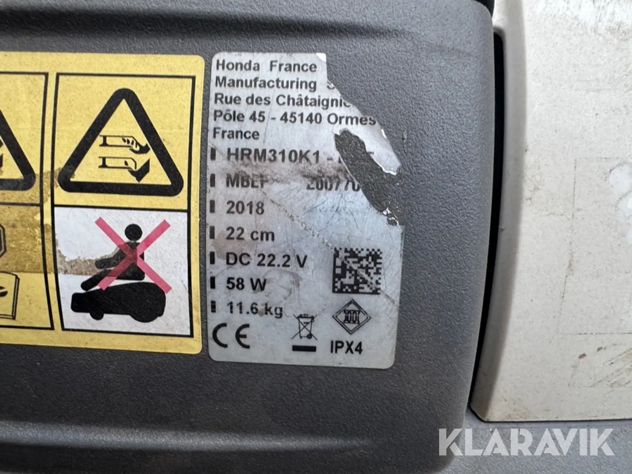 Billede 4 - Robotplæneklipper Honda Miimo 1 styk
