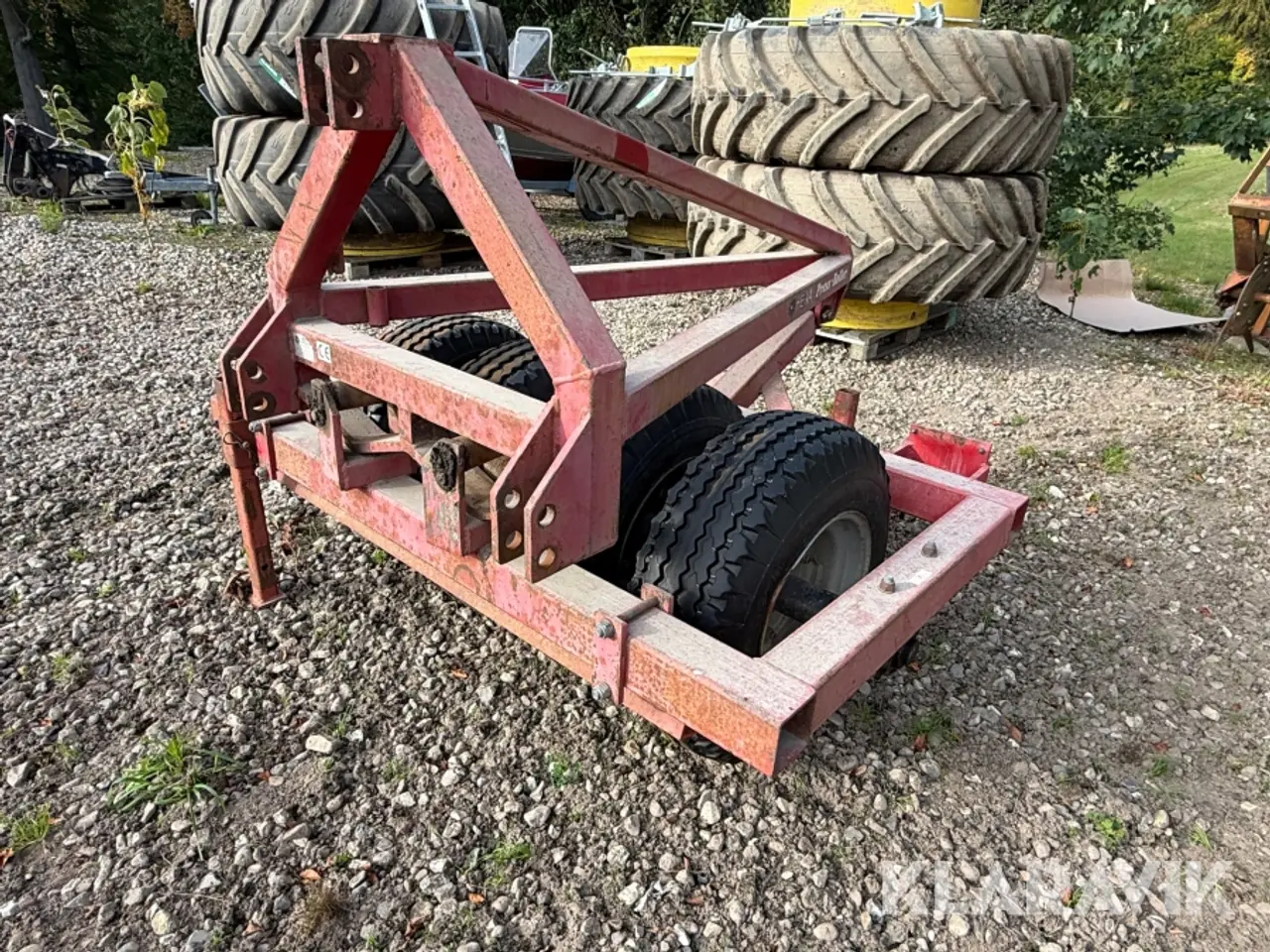 Billede 5 - Frontpakker HE-VA Press-roller 150 Med 4 gummihjul