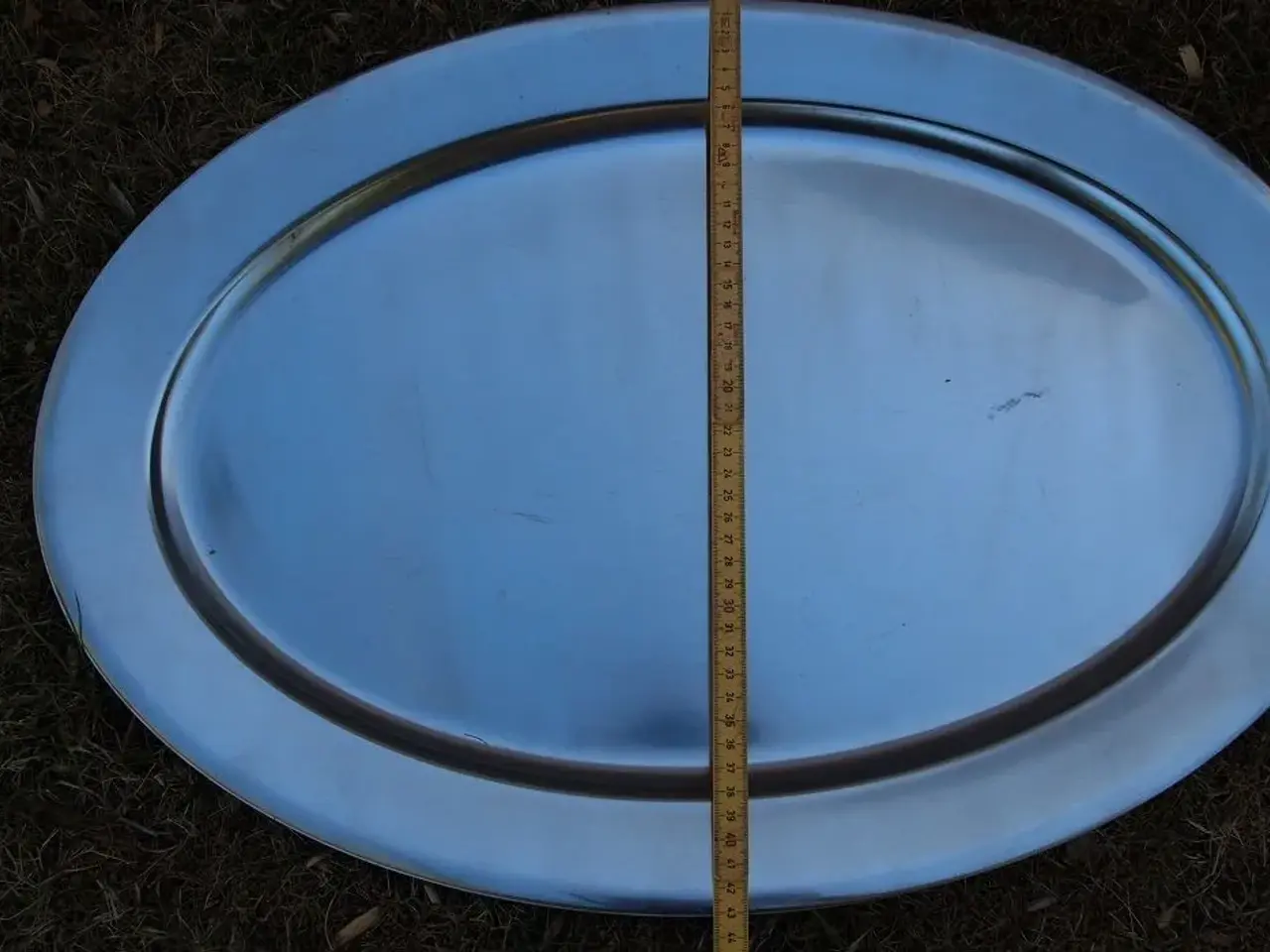 Billede 3 - STÅL fad rustfri  stor 